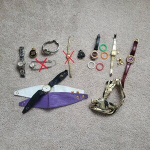 Bundle of 9 Vintage Watches - UPDATED 6/2/25 - Please read description